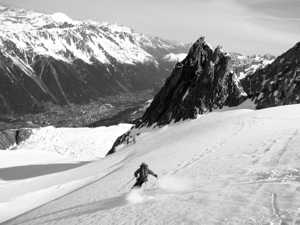 Mont Blanc North Face Ski Descent | Exploring the Rockies