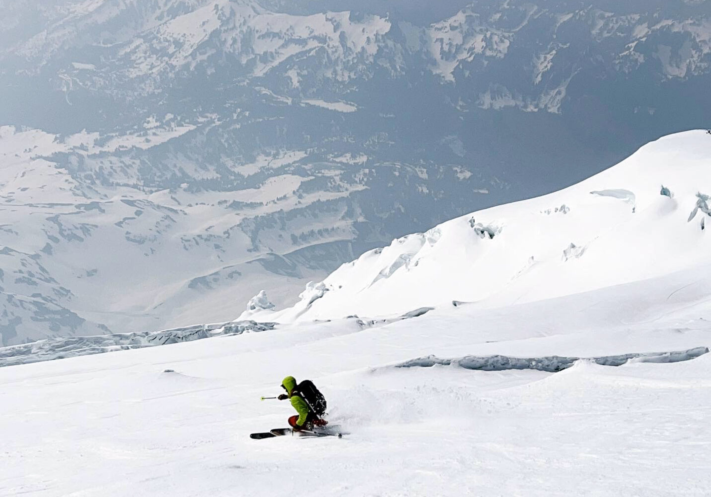 Mt. Rainier Fuhrer Finger Ski | Exploring the Rockies